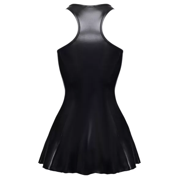 Cottelli - Minikleid in Lackoptik (schwarz) - M
