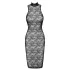 Cottelli - knielanges Spitzenkleid (schwarz) - L