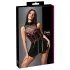 Cottelli - Korsagenförmiges Minikleid aus Spitze (schwarz) - M