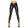 Noir - lange, glänzende Leggings (Schwarz)