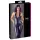 Cottelli Party - glänzender Overall (schwarz) - M