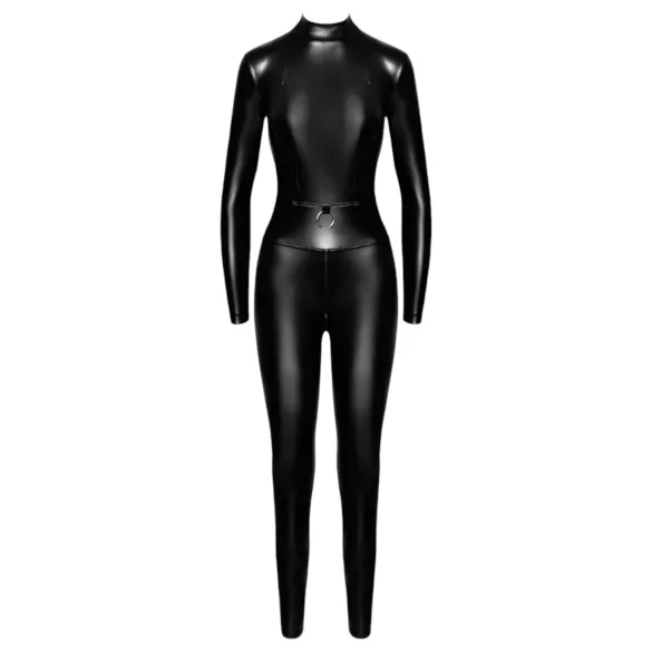 Noir - Reißverschluß-Overall (schwarz) - L