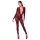 Noir Kink Royal - transparente Catsuit (Rot)