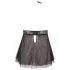 Cottelli Plus Size - Luftiger, Spitzen-Babydoll (schwarz)