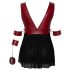 Cottelli Bondage Plus Size - Babydoll (rot)