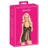 Kissable - offenes Babydoll (schwarz)