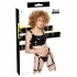 Black Level - Lack-Kleid Set (schwarz)