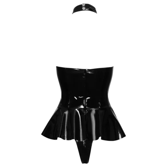 Black Level - Body mit Halsband (schwarz) - M