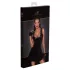 Noir - Rüschen-Minikleid (schwarz)