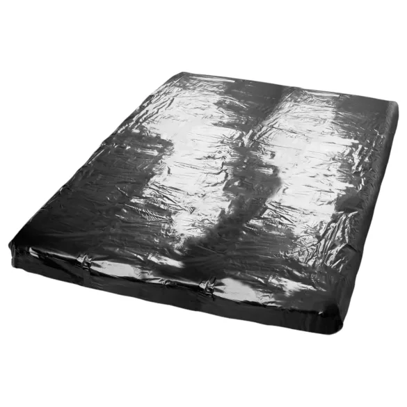 Lack-Laken - superweich - 200x230cm (schwarz)