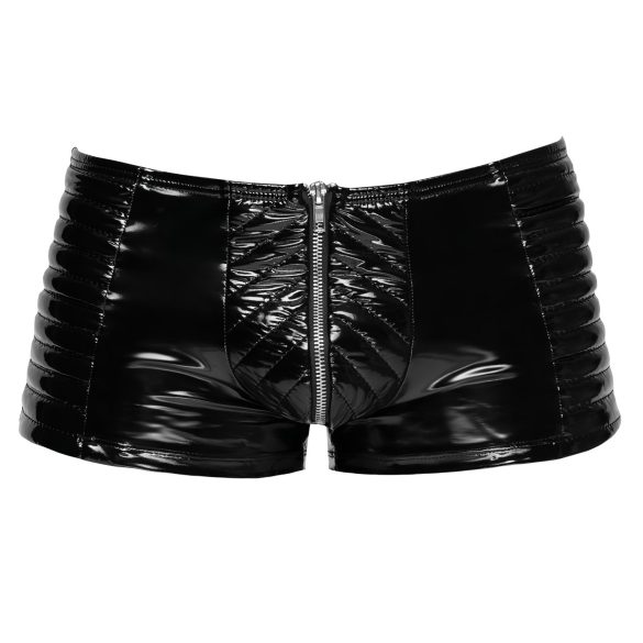 Black Level - Reißverschluss Männer-Shorts (schwarz)