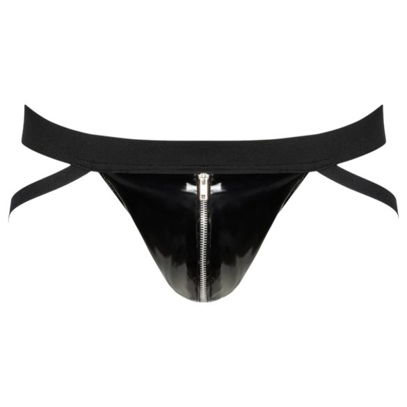 Black Level – Jockstrap mit Reißverschluss (schwarz) - M