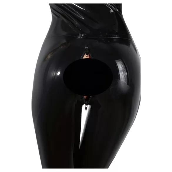 Late X Damen-Jumpsuit mit langen Ärmeln (schwarz) - S