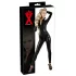 Late X Damen-Jumpsuit mit langen Ärmeln (schwarz) - M