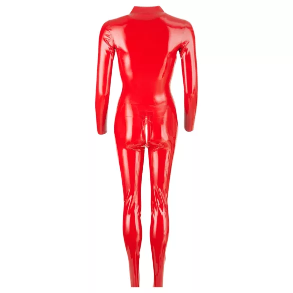 Late X Damen-Overall mit langen Ärmeln (rot)