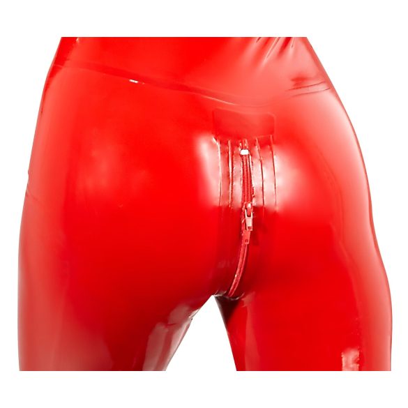LATEX - Langarm Damen Overall (Rot) - L