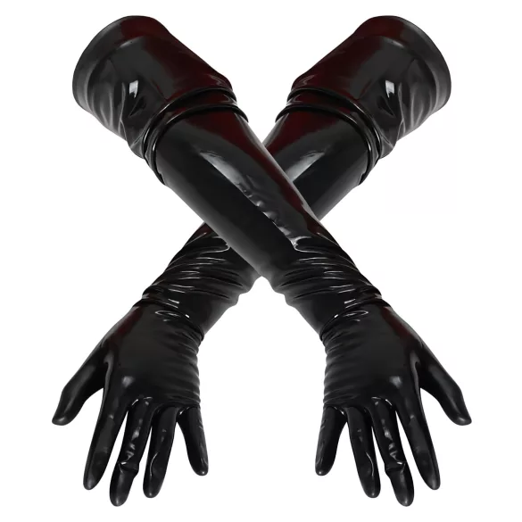 Late X langer, unisex Handschuh (schwarz) - XL