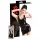 Late X ärmelloses Minikleid (schwarz) - XL