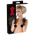 LATEX - Kurze Unisex-Handschuhe (schwarz) - M