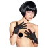 LATEX - Kurze Unisex-Handschuhe (schwarz) - L