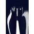 Late X Leggings mit Reißverschluss (schwarz) - M