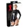 Late X Damen-Body mit langen Ärmeln (schwarz) - 2XL