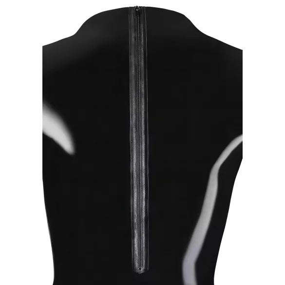 Late X Damen-Body mit langen Ärmeln (schwarz) - 2XL