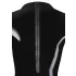Late X Damen-Body mit langen Ärmeln (schwarz) - 2XL