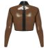 LATEX - transparenter Latex-Top (transparent-schwarz) - M