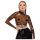 LATEX - transparenter Latex-Top (transparent-schwarz) - L