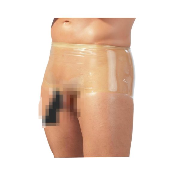 LATEX - Boxer & Penismanschette (natur)