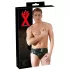 LATEX - Herren-Slip mit internem Anal-Dildo (schwarz)