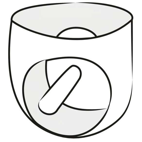 LATEX - Herren-Slip mit internem Anal-Dildo (schwarz) - XL