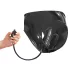Late X Damen-Slip mit 2 aufpumpbaren Innendildos (schwarz) - L