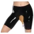 LATEX - Latex-Pinkelhose mit Ablassöffnung (schwarz)