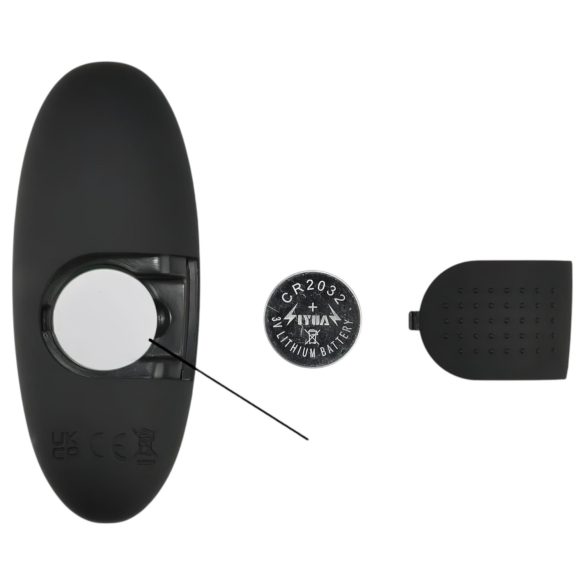 Mrow - Leuchtender Radio-Analdildo (schwarz)