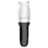 Leopard Bellucci 360 - rotierender-vibrierender Masturbator (transparent-schwarz)