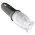 Leopard Bellucci 360 - rotierender-vibrierender Masturbator (transparent-schwarz)