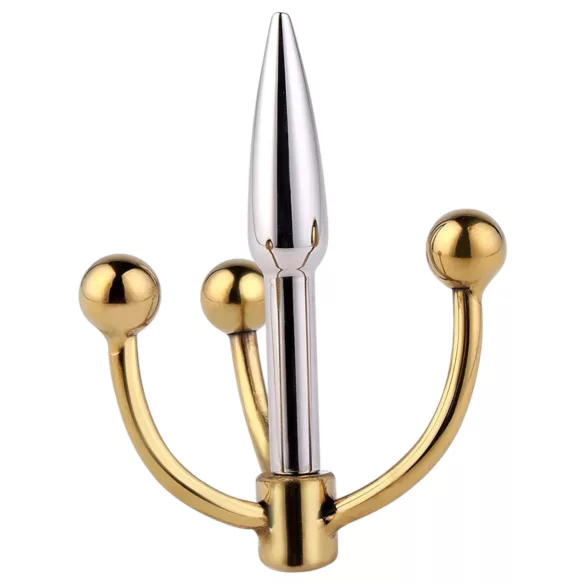 Urethralplay - Anker-Metalldilatator - 4,5cm (Silber)