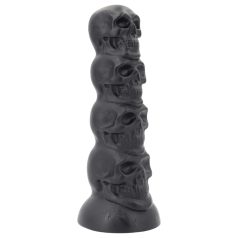 Topped Monster - Schädel-Dildo - 22 cm (schwarz)