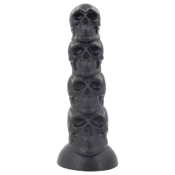 Topped Monster - Schädel-Dildo - 22 cm (schwarz)