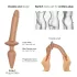 Strap-on-me Switch Realistic L - 2-in-1 Silikon-Dildo (natur)