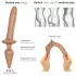 Strap-on-me Switch Realistic L - 2-in-1 Silikon-Dildo (natur)