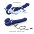 Strap-on-me S - anlegbarer, luftwellen Vibrator - (blau)