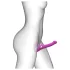 Strap-on-me M - Aufladbarer Luftstoß-Vibrator (Pink)