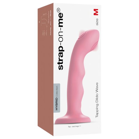 Strap-on-me M - Wasserdichter, pulsierender G-Punkt Vibrator (Pink)