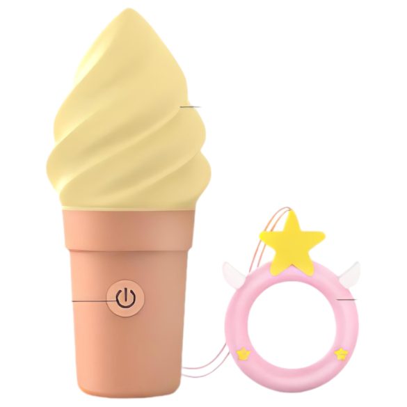 Love to Love Cand Ice - Akku-Klitorisstimulator (Vanille)