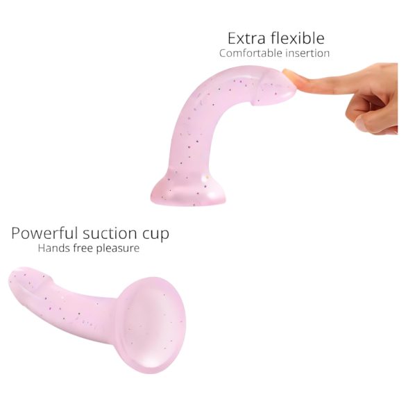 Dildolls Starlight - Sternenhimmel Saugnapf-Dildo (pink)