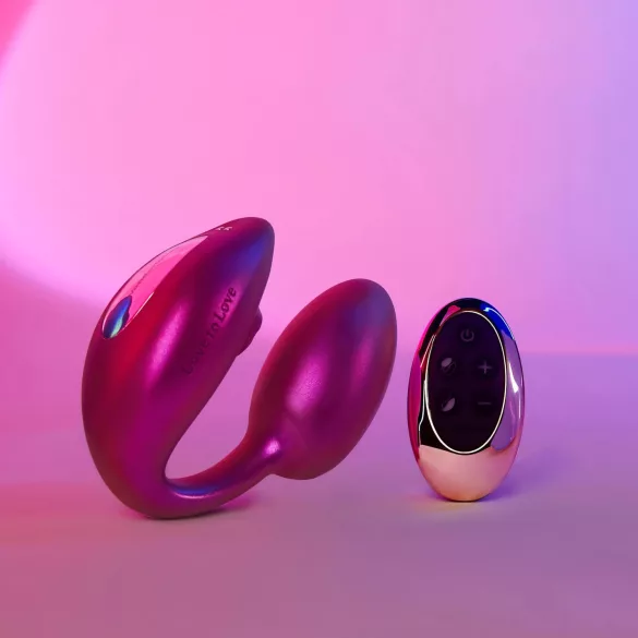 Wonderlover - G-Punkt-Vibrator & Klitoris-Stimulator (Metallic Pink)