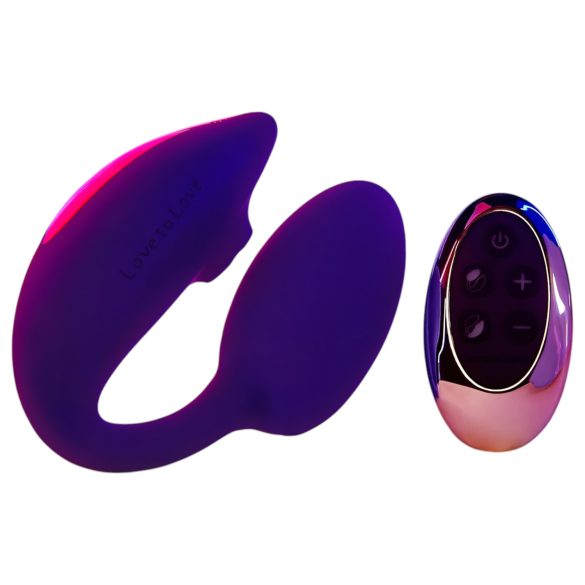 Love to Love Wonderlover - G-Punkt-Vibrator, klitorale Stimulation (dunkellila)